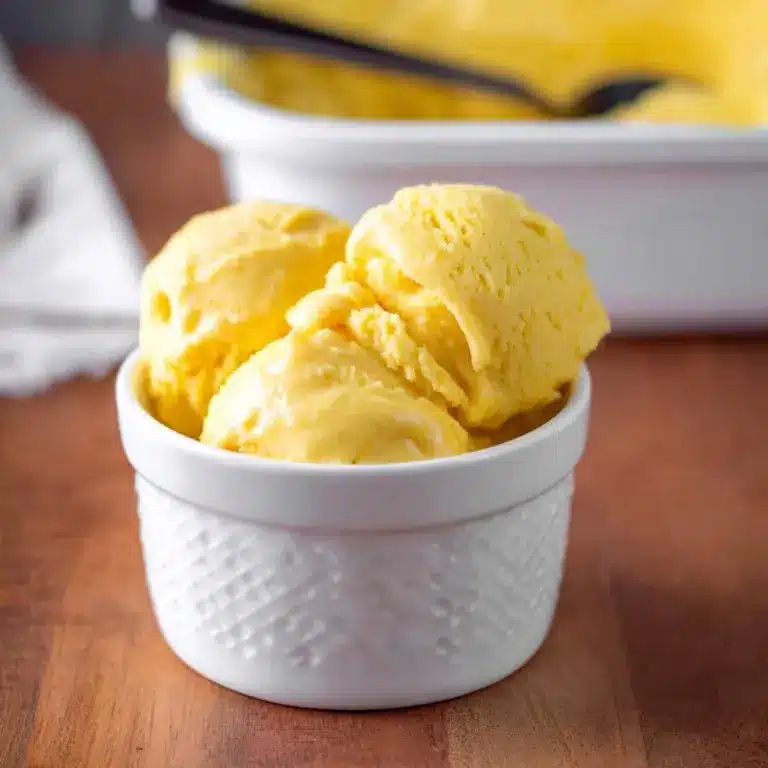Mango Ice Cream Recipe