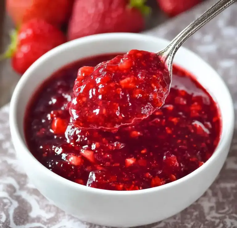 Strawberry Sauce Recipe
