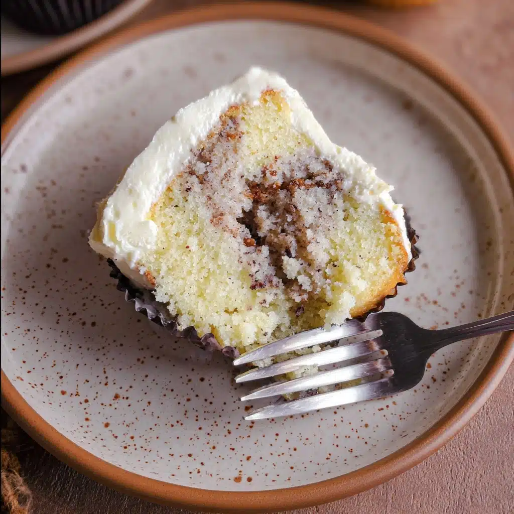 Easy Stuffed Cookie Dough Cupcakes Recipe - Recipe Image