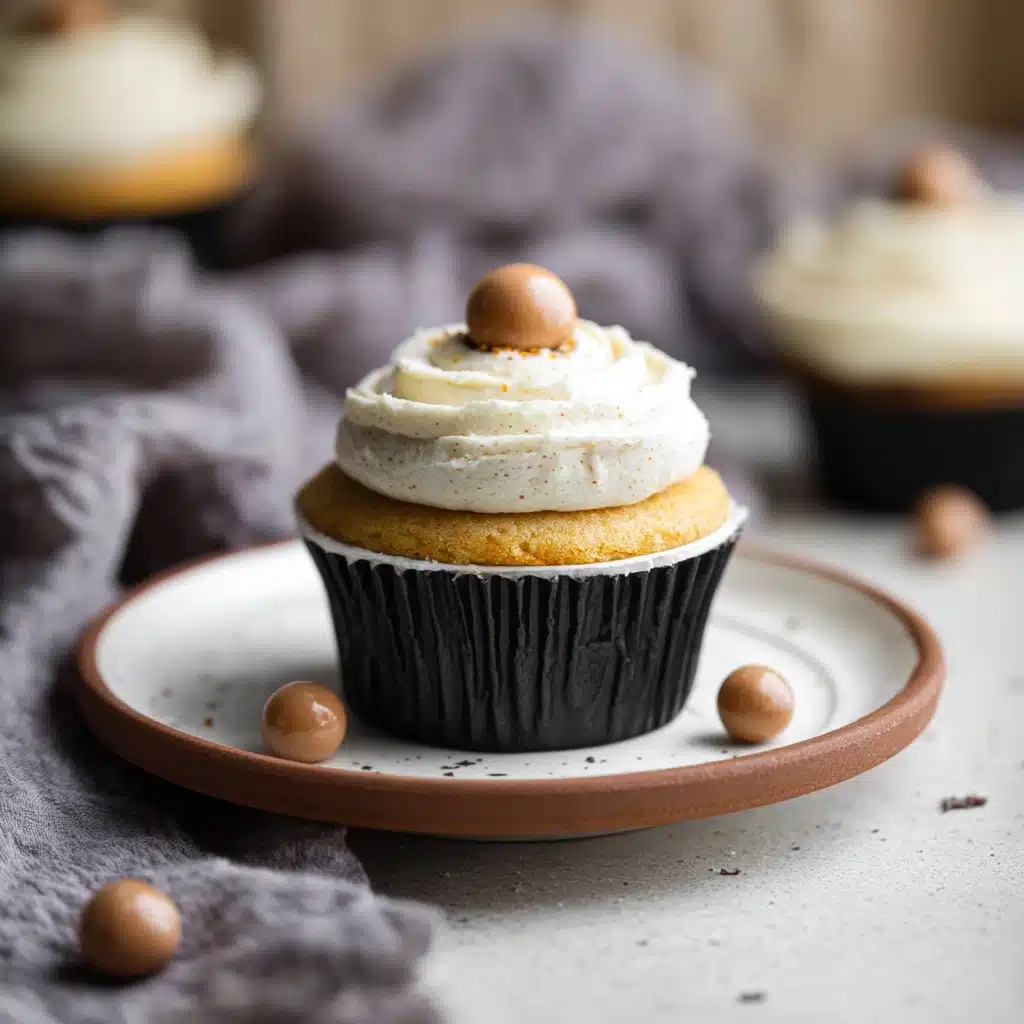 Easy Stuffed Cookie Dough Cupcakes Recipe - Recipe Image