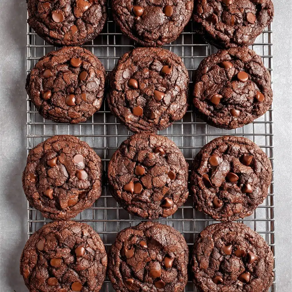 25 Minute Double Chocolate Chip Cookies Recipe - Recipe Image
