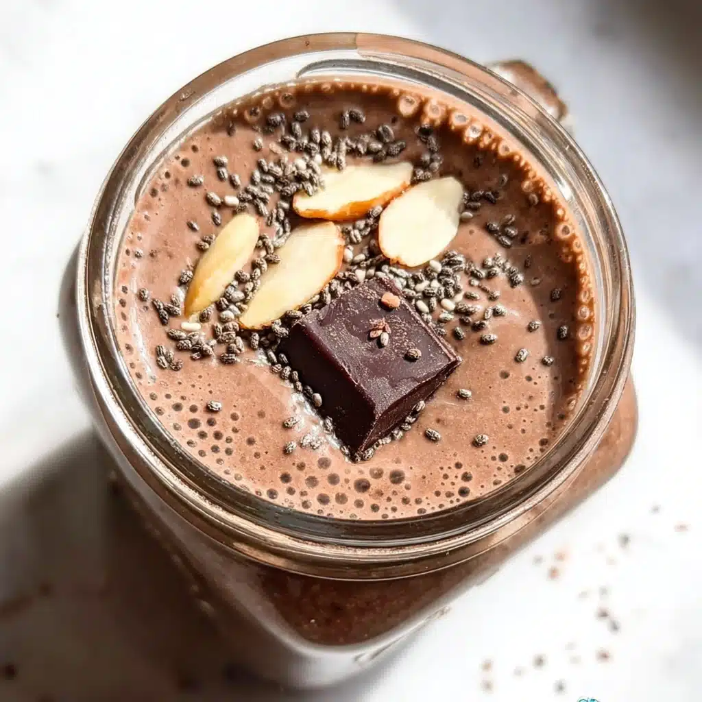 Healthy Chocolate Banana Peanut Butter Protein Shake Recipe - Recipe Image