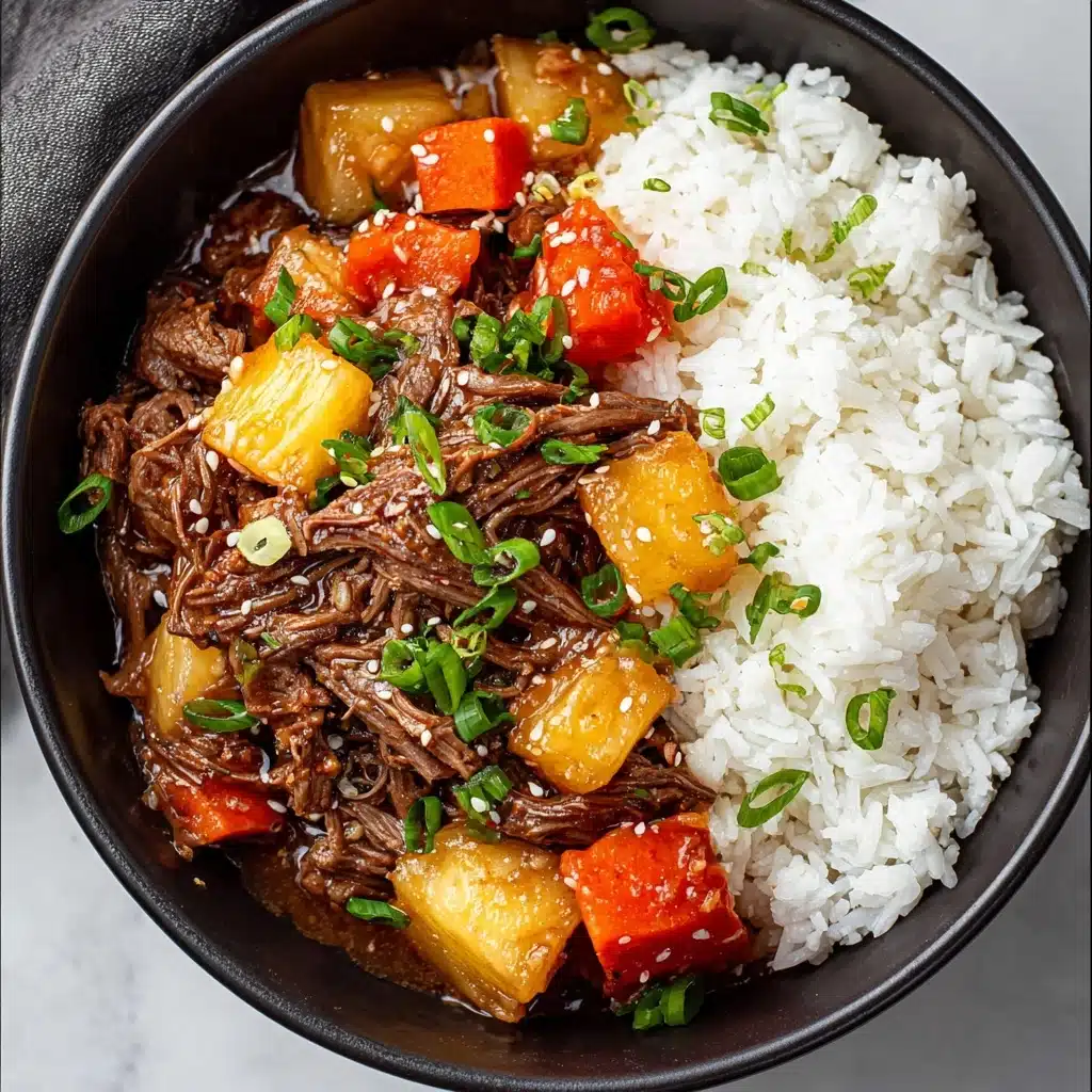Slow Cooker Hawaiian Pot Roast Recipe - Recipe Image