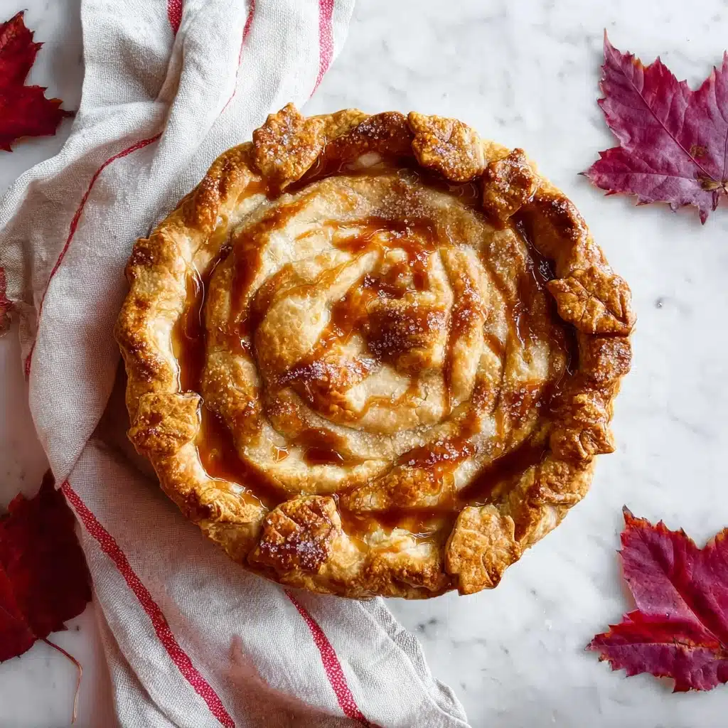 Salted Caramel Apple Pie (with homemade caramel!) Recipe - Recipe Image