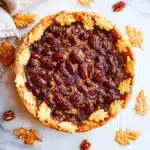 Deep Dish Bourbon Pecan Pie Recipe