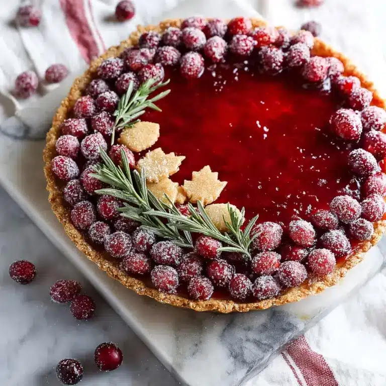 Cranberry Curd Tart Recipe