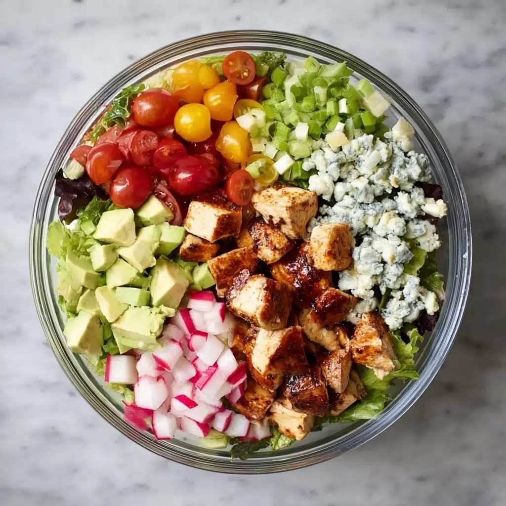 Honey Mustard Chicken Chopped Salad Recipe - Recipe Image