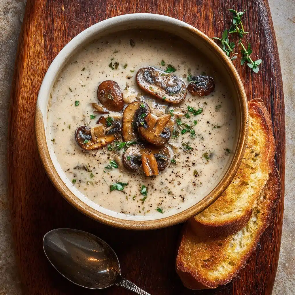 Cottage Cheese Mushroom Soup Recipe - Recipe Image