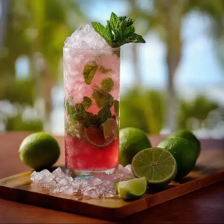 Pink Coconut Mojito Recipe