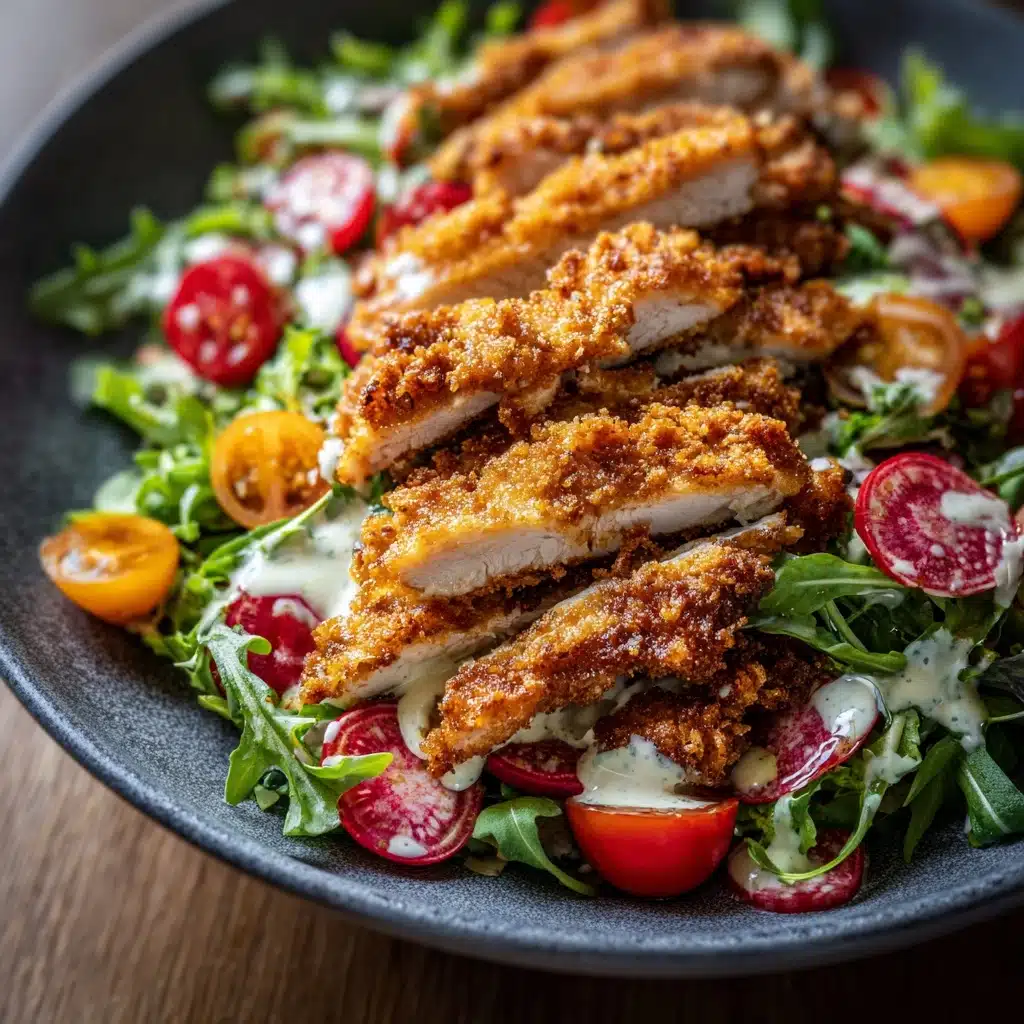 Delicious Crispy Chicken Salad Recipe - Recipe Image