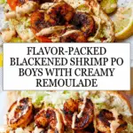 Blackened Shrimp Po Boys Recipe