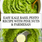 Easy Kale Basil Pesto Recipe