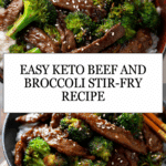 Keto Low Carb Beef and Broccoli Recipe