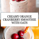 Orange Cranberry Muffin Smoothie Recipe
