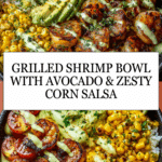 Corn Salsa & Creamy Garlic Sauce Recipe