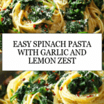 Quick Spinach Pasta Recipe