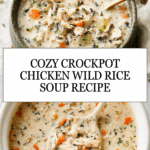 Crockpot Chicken Wild Rice Soup Recipe