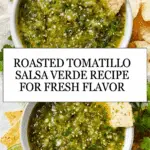 Roasted Tomatillo Salsa Verde Recipe