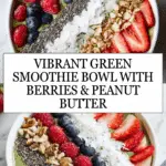 Supercharged Green Smoothie Bowl Recipe