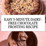 5 Minute Dairy Free Chocolate Frosting Recipe