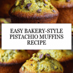 Easy Bakery Style Pistachio Muffins Recipe