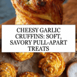 Cheesy Garlic Cruffin Recipe