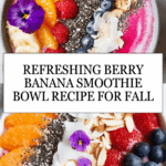 Berry Banana Smoothie Bowl Recipe