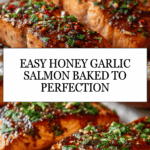 HONEY GARLIC SALMON Recipe