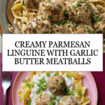 lls served over creamy Parmesan linguine Recipe