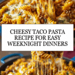 Cheesy Taco Pasta Recipe