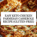 Chicken Parmesan Casserole (Keto, GF) Recipe