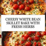 Cheesy White Bean Skillet Bake Recipe