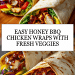 Honey Bbq Chicken Wraps Recipe