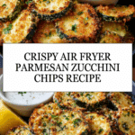 Air Fryer Crispy Parmesan Zucchini Chips Recipe