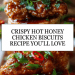Hot Honey Chicken Biscuits Recipe