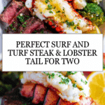 Surf and Turf Steak and Lobster Tail For Two Recipe