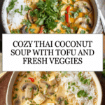 Thai Coconut Soup with Tofu and Rice Recipe
