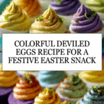 Colored Deviled Eggs for Easter Recipe