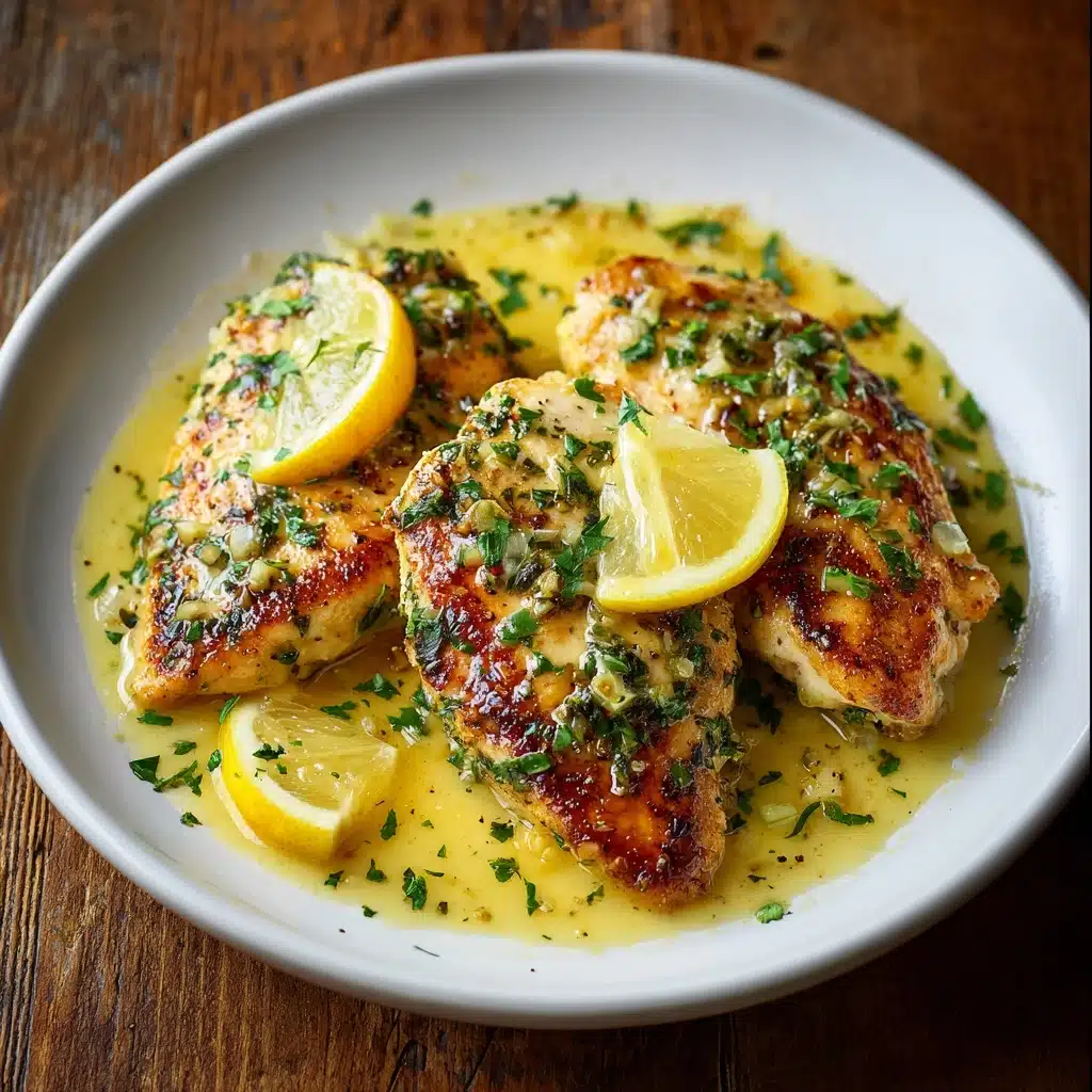 Lemon Chicken with Lemon Butter Sauce Recipe - Recipe Image