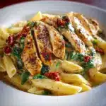 Tuscan Chicken Pasta Recipe