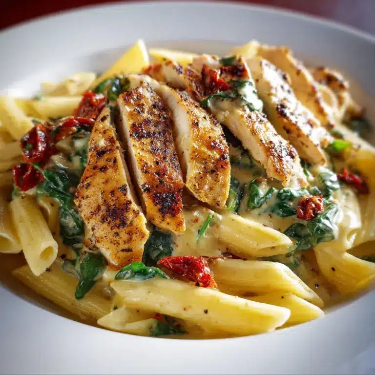 Tuscan Chicken Pasta Recipe