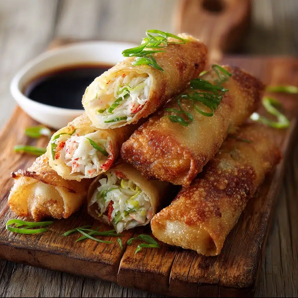 Crab Rangoon Egg Rolls Recipe