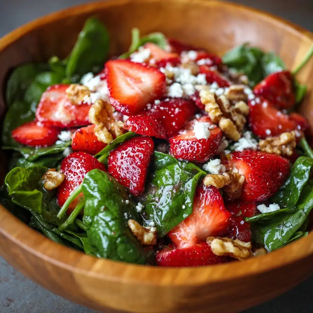 Strawberry Spinach Salad Recipe - Recipe Image