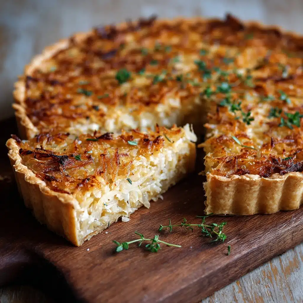 french onion tart Recipe - Recipe Image