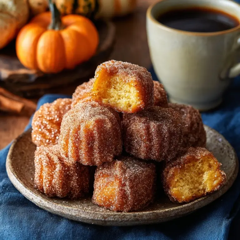 Pumpkin Churro Bites Recipe