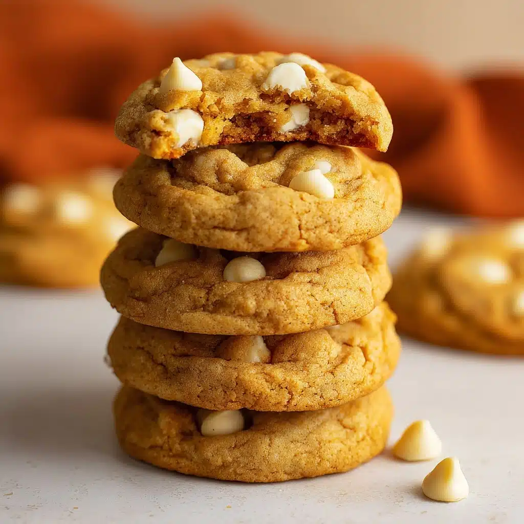 White Chocolate Pumpkin Spice Cookies Recipe - Recipe Image