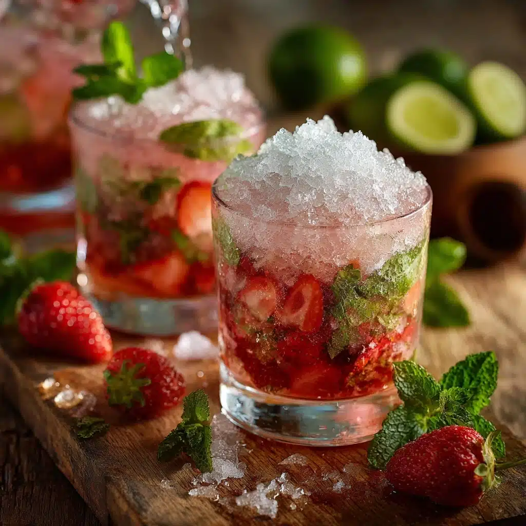 Strawberry Mojito Mocktail Recipe - Recipe Image