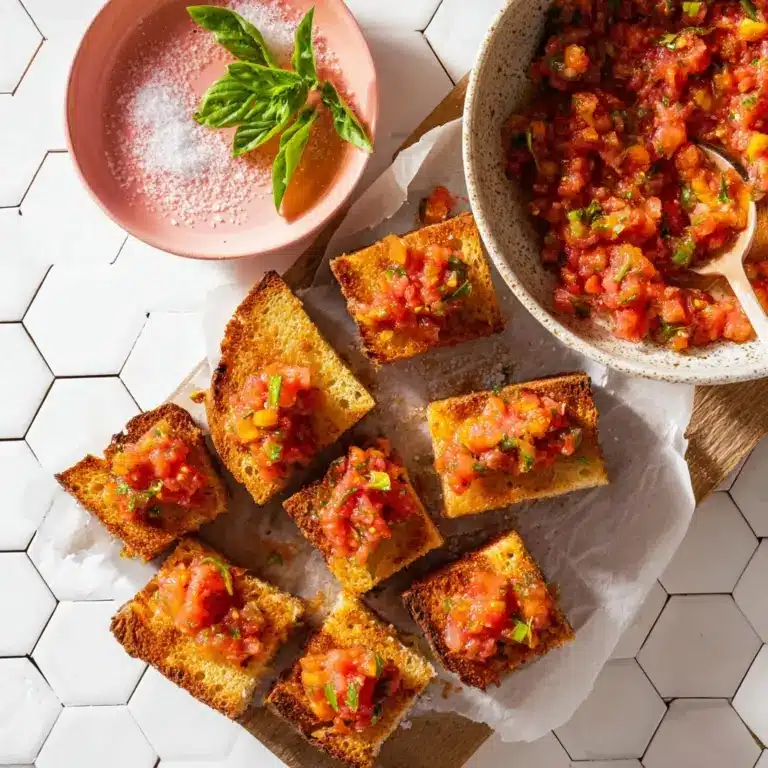 Spanish Tomato Bread (Pan Con Tomate) Recipe