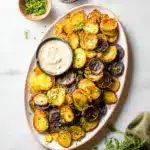 Air Fryer Cheesy Ranch Potatoes Recipe