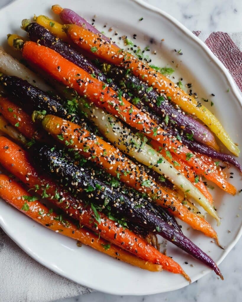 Miso Butter Glazed Carrots Recipe